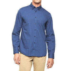 Tommy Hilfiger pánská modrá košile Norman - XL (902)